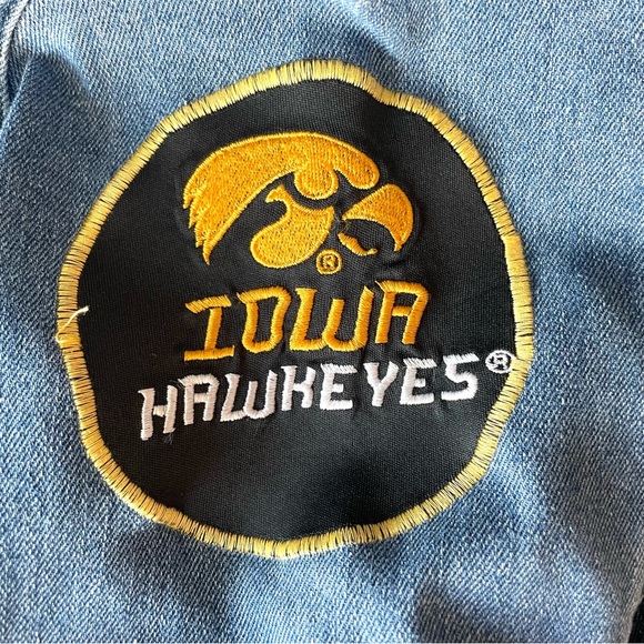 Iowa Hawkeyes Denim‎ Jacket - Picture 3 of 4